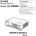 Icon of LC-XB29N Owners Manual